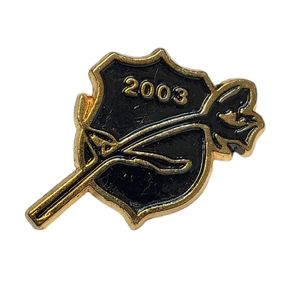 2023 Rose shield pin
